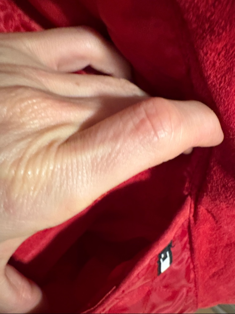 Relativity Red Suede Zip-Front Jacket - Picture 9 of 16